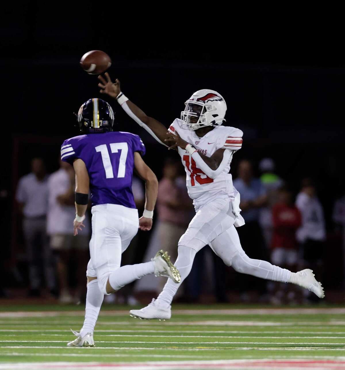 St. Thomas Eagles take down Kinkaid Falcons, remain unbeaten