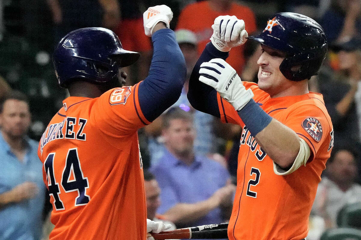 Story photo for Astros claim home-field advantage in ALCS.