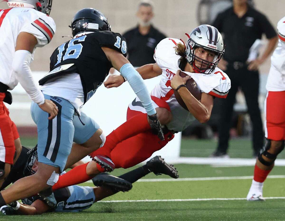 High school football Harlan 59, Stevens 31