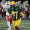 Hamden's Camren Kemp rushed for 193 yards on 29 carries to lead the Green Dragons over Fairfield Prep Friday night.
