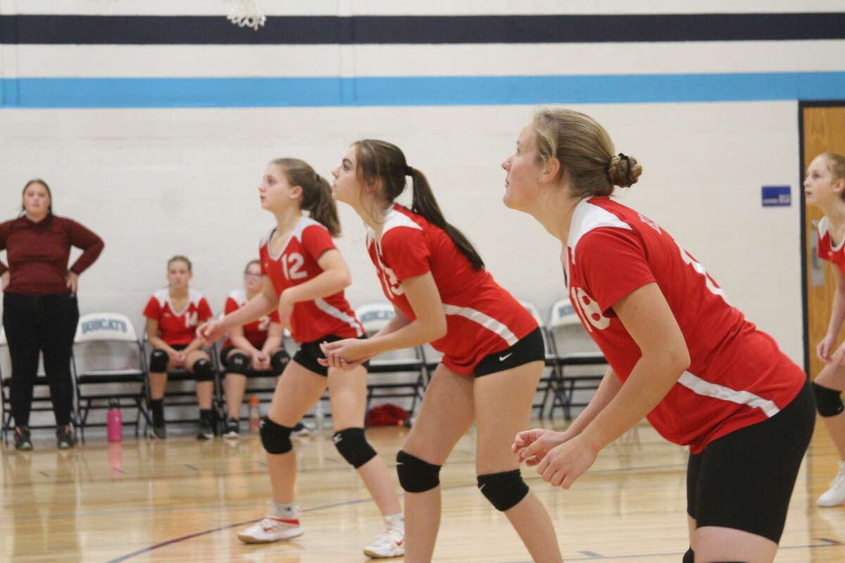 Bear Lake volleyball competed at Brethren High School on Saturday morning. 