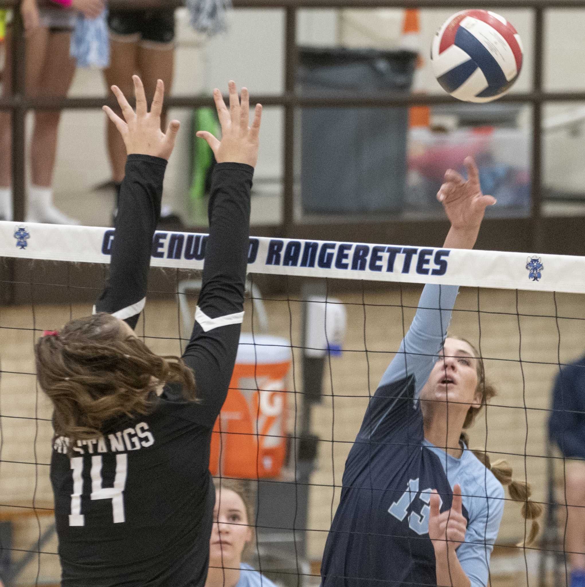 Midland Moments Greenwood vs. Andrews volleyball pictures