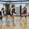 Brethren and Manistee Catholic Central volleyball fell short during the Bobcats tournament on Saturday. 