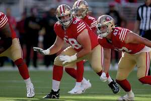 Colton McKivitz, 49ers’ emergency left tackle, again faces big test vs. Rams