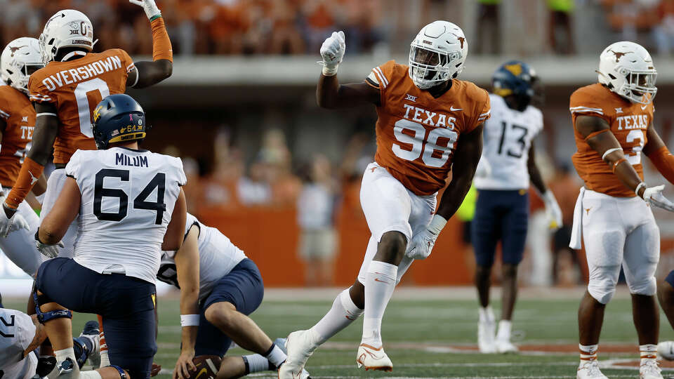 Story photo for Read about Moro Ojomo's path from Nigeria to Katy to Texas and now the NFL.