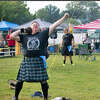Ben Tolly of Edwardsville competed at the Braemar Gathering in Scotland on Sept. 3. The event is regarded as the most famous and best Highland games in the world.