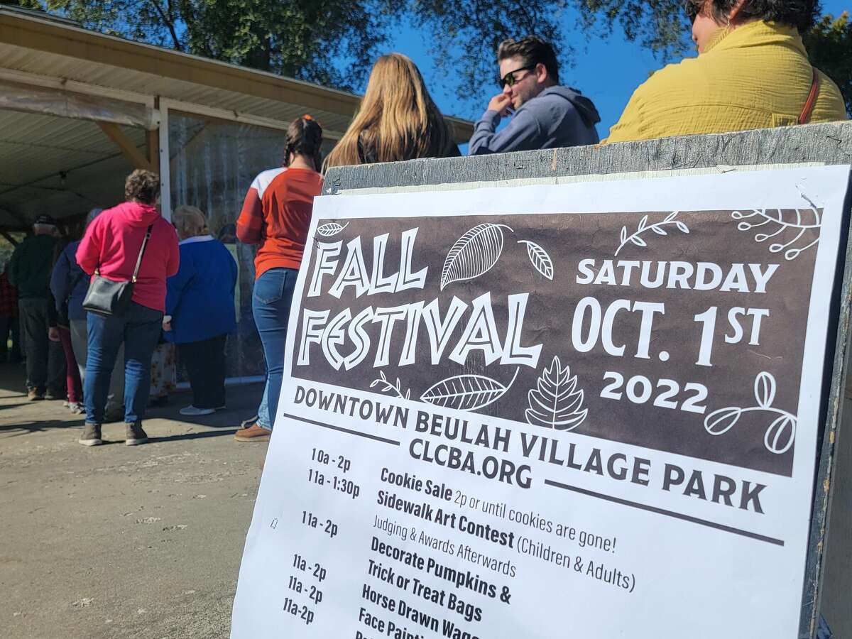The line for the Fall Festival soup competition was "out the door" and down the street in Beulah Park. 