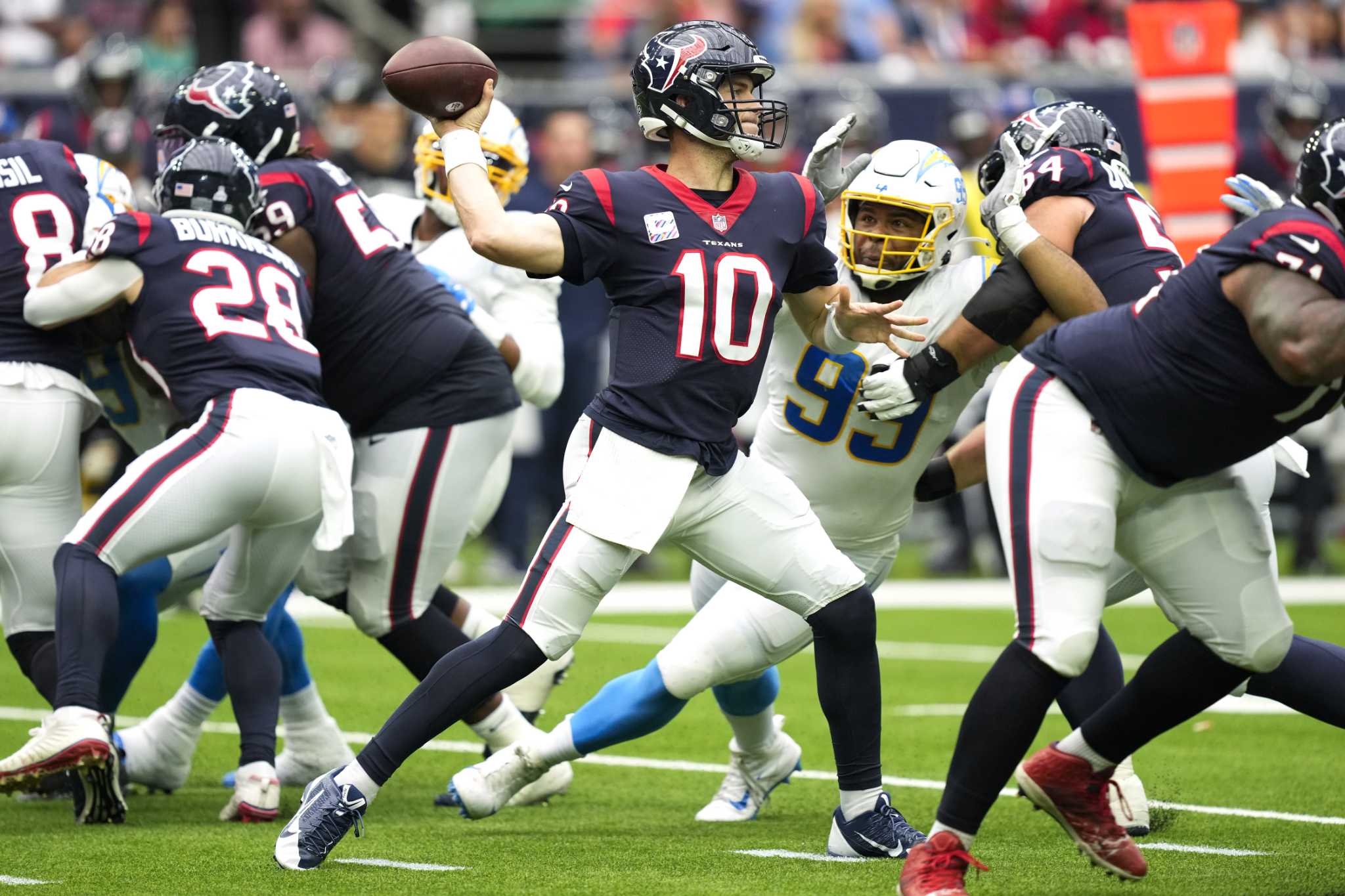 chargers vs texans live stream