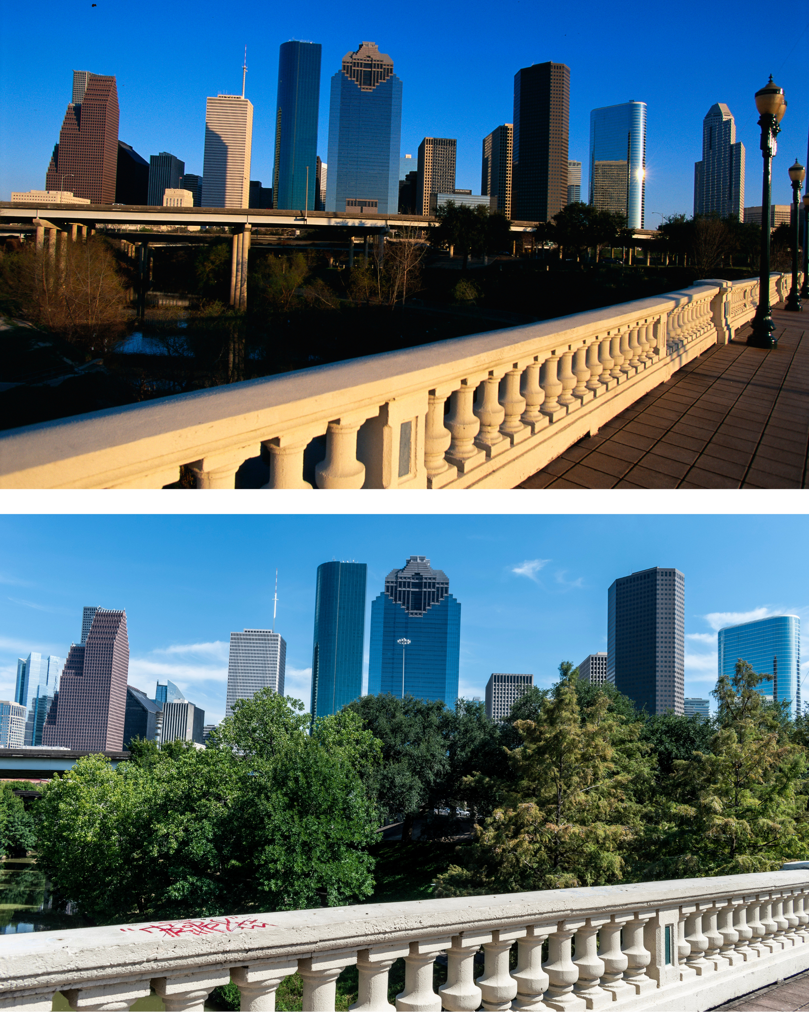 How Houston's iconic landmarks have evolved since the '90s