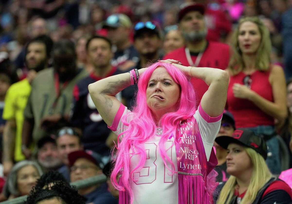 Houston Texans fan from the UK and other die-hard supporters