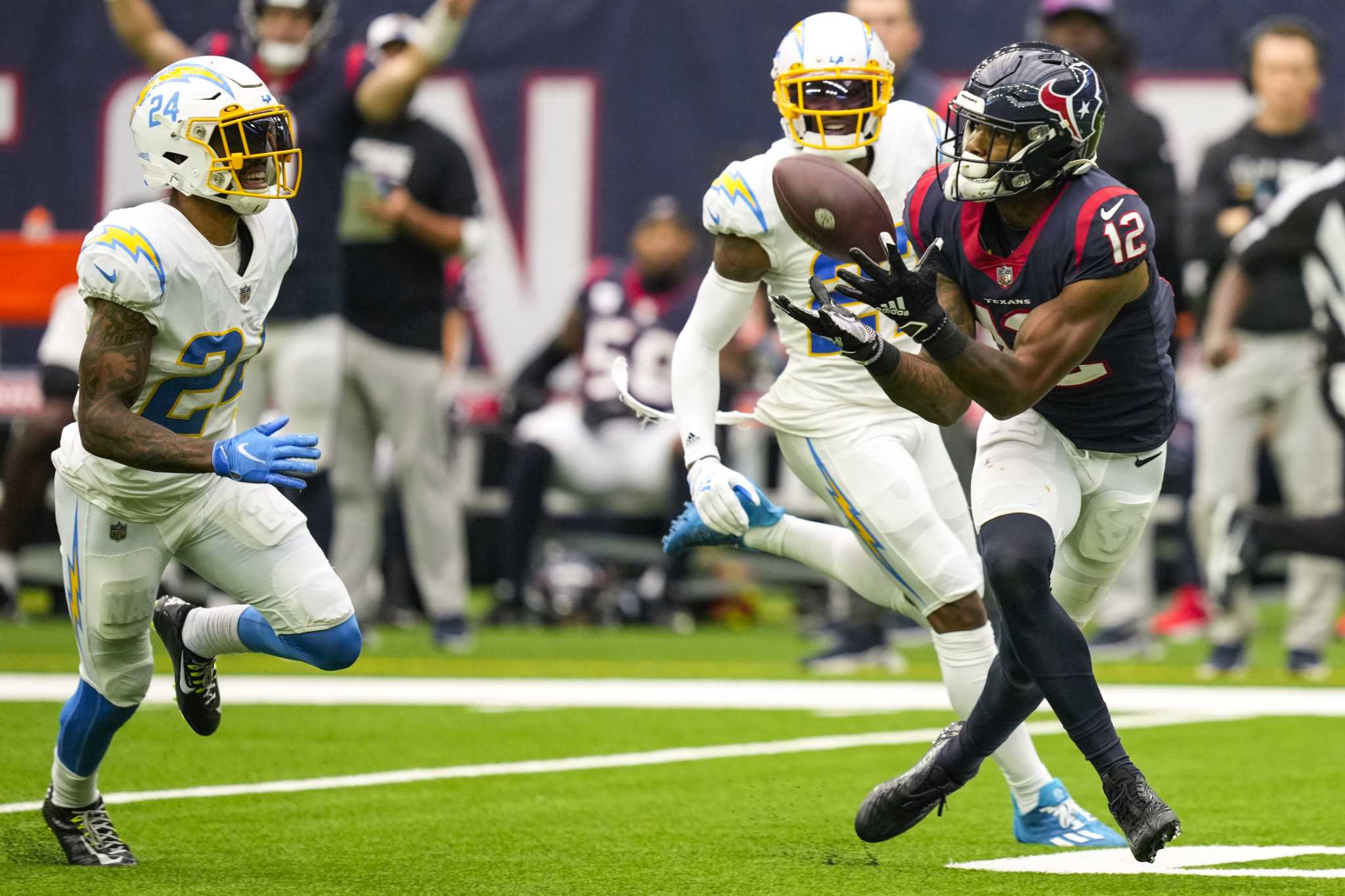 WR Nico Collins  Texans vs. Titans (1-9-2022)