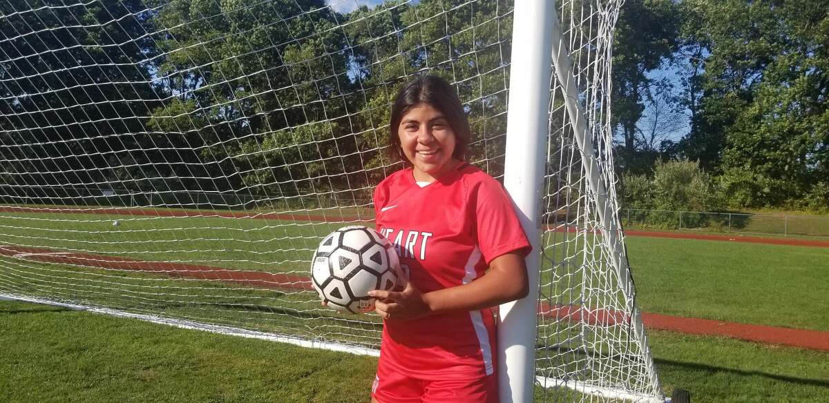 Juliana Garcia scored 20 goals during her first season with the Sacred heart Academy girls soccer program.