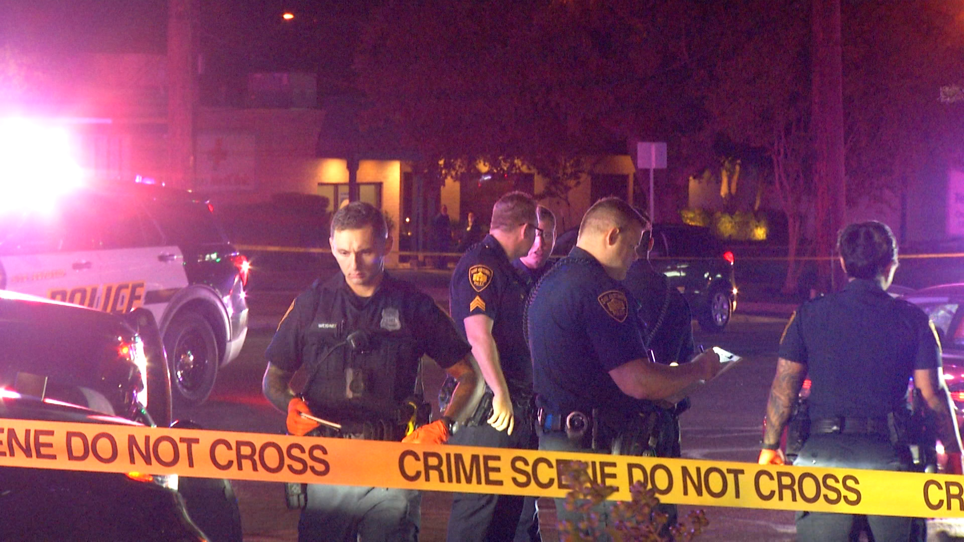 San Antonio police shoots man who struck him with vehicle