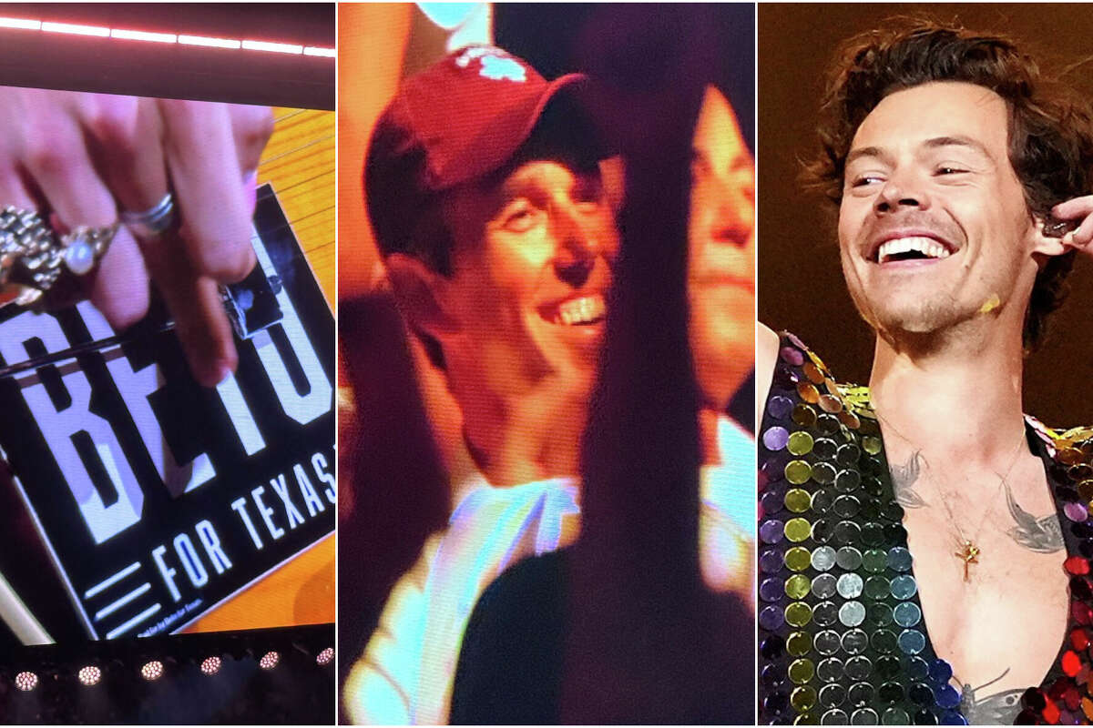 Story photo for Harry Styles endorses Beto O'Rourke for governor at Austin show