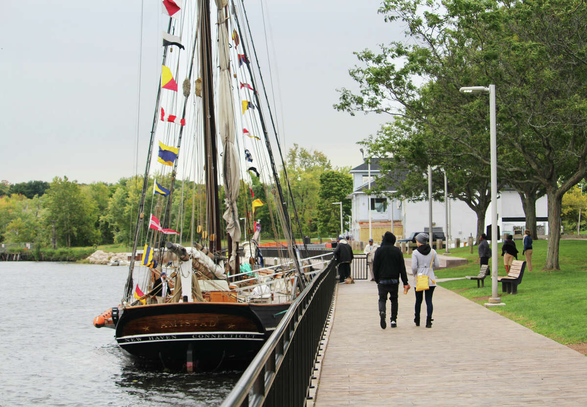 The Middletown Public Schools Office of Diversity, Equity, and Inclusion is conducting a week of experiential learning aboard the Amistad for more than 400 district students. This will precede Saturday’s Amistad Journey to Freedom community day celebration at Harbor Park, where the ship is docked through Oct. 12.