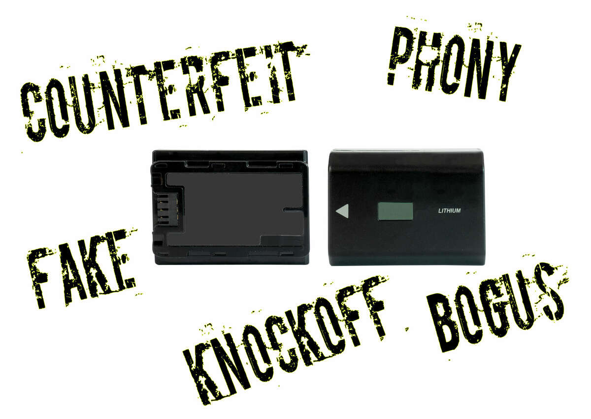According to U.S. officials, counterfeit battery scams can result in product damage and possible injuries.
