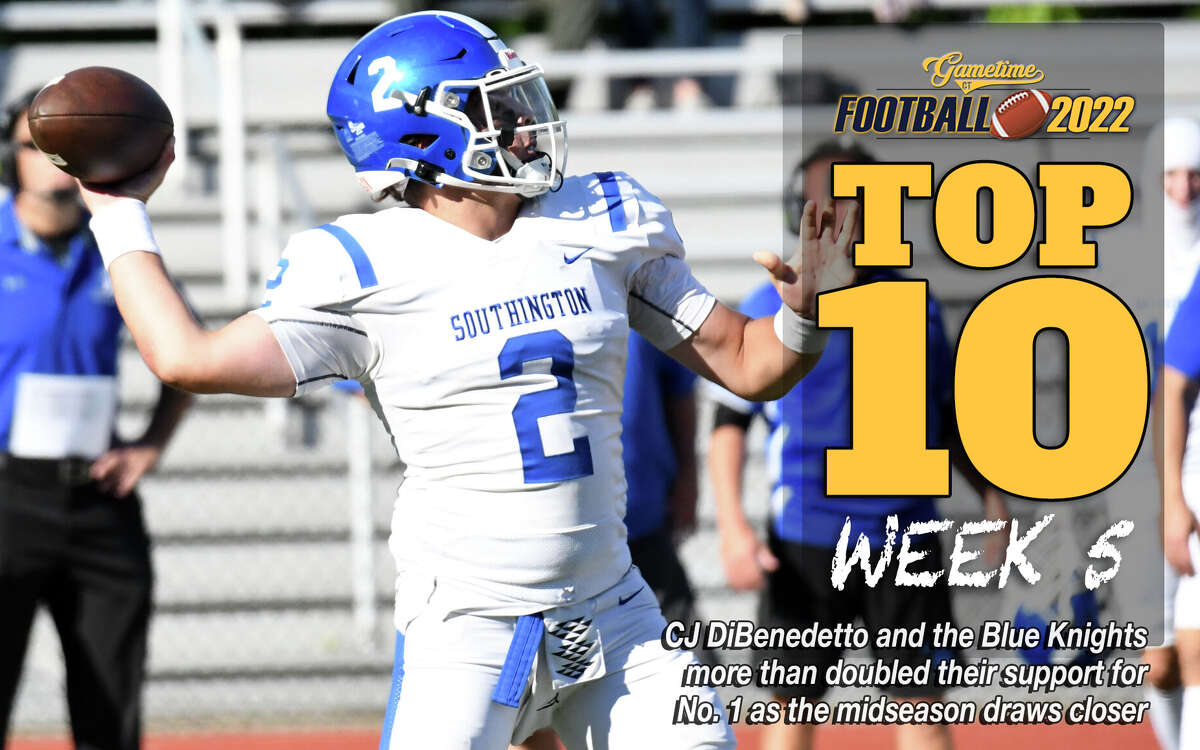 The GameTimeCT Top 10 Poll Week 5: Southington now solid at No. 1, Cheshire  replaces Trumbull