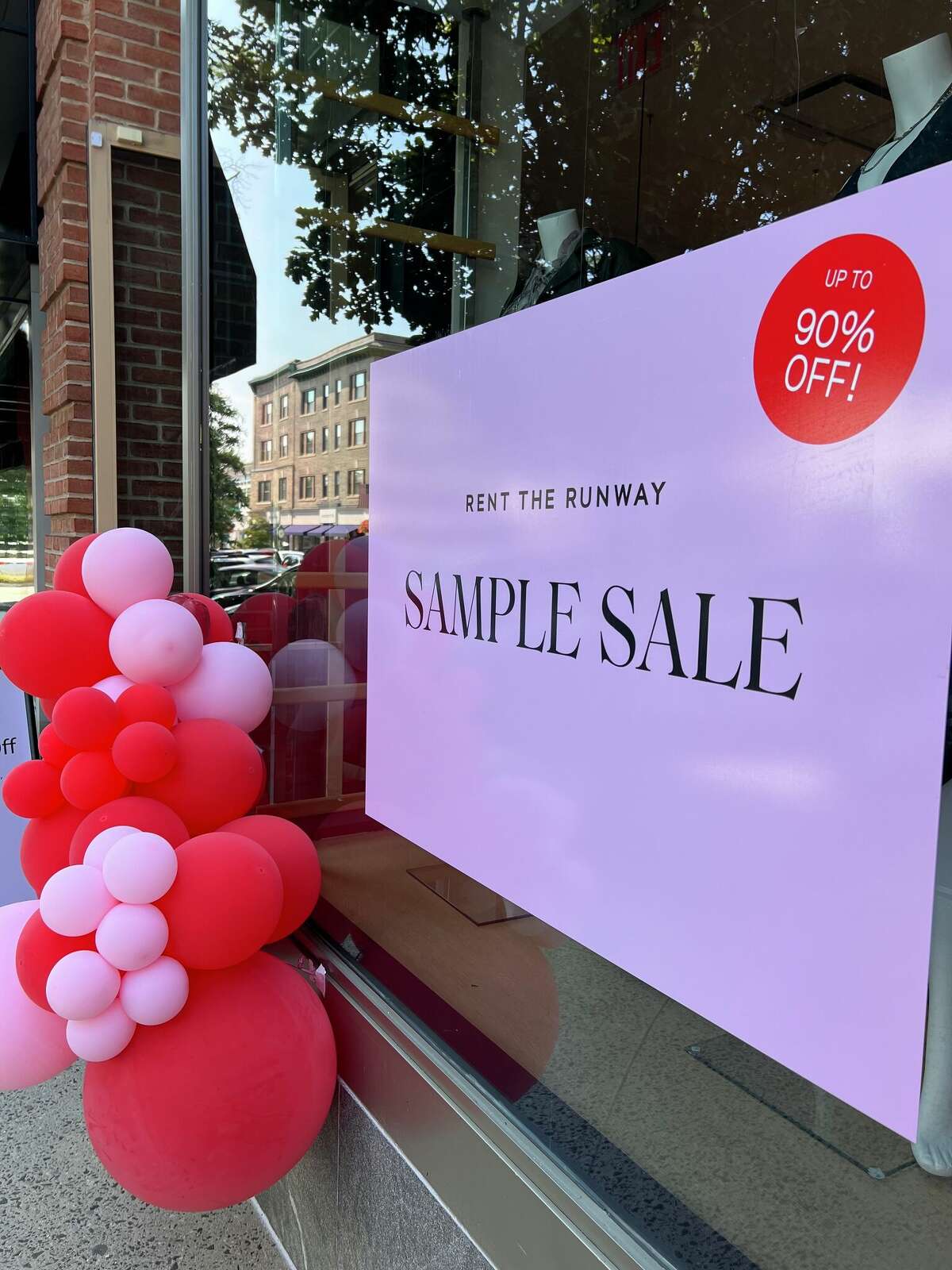 Rent the Runway, which offers thousands of designer clothing, accessories and home décor items for rent, is hosting a temporary sample sale at 200 Greenwich Ave., Suite B, in Greenwich, Conn. through Oct. 16, 2022.
