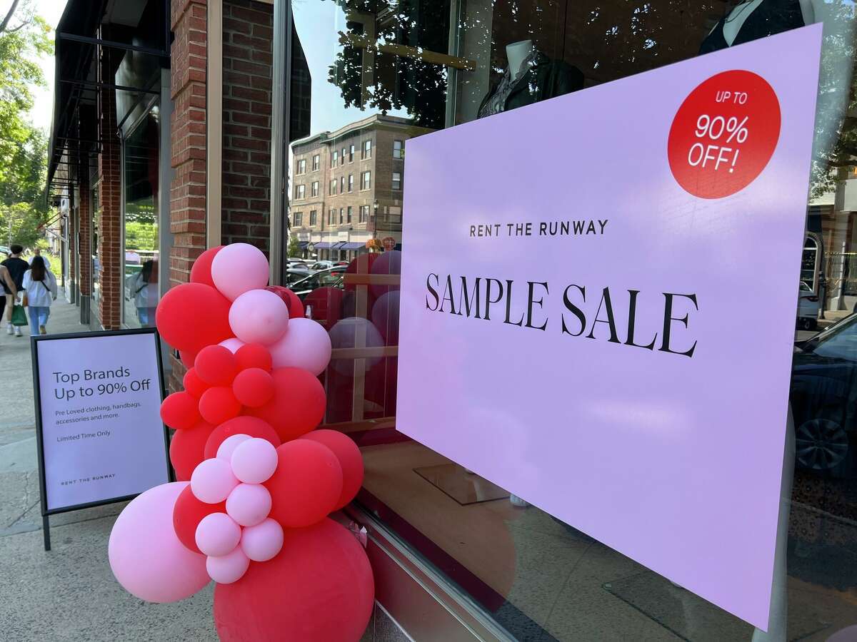 Rent the Runway, which offers thousands of designer clothing, accessories and home décor items for rent, is hosting a temporary sample sale at 200 Greenwich Ave., Suite B, in Greenwich, Conn. through Oct. 16, 2022.