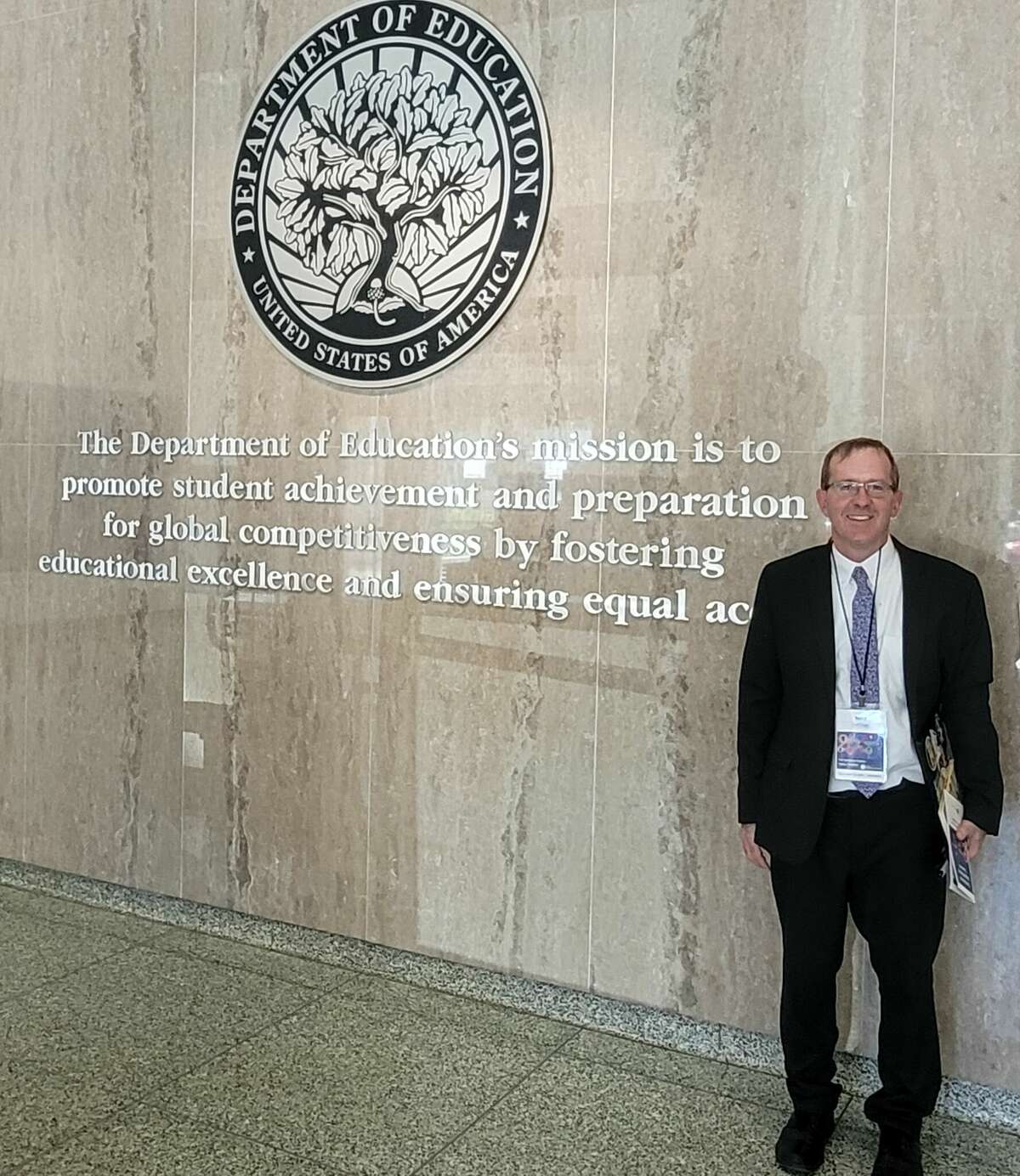 Bunker Hill Superintendent Todd Dugan participated in the National Digital Equity Summit Sept. 28 in Washington, D.C.
