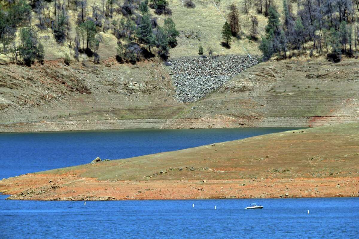 The storage level at Lake Oroville, like that of many others across the state, is below historical average heading into October 2022.