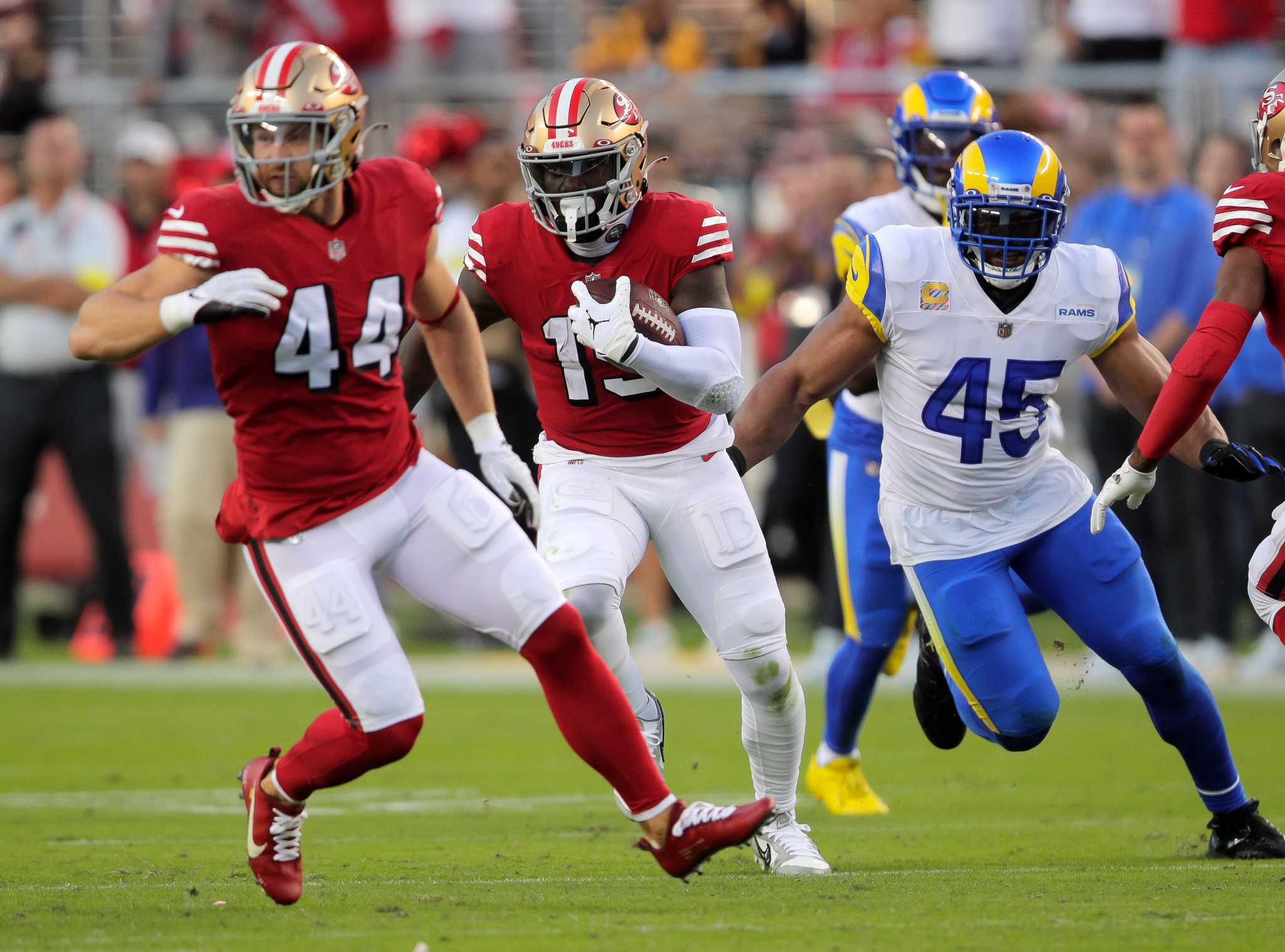 49ers vs. Rams score, takeaways: Deebo Samuel, DeMeco Ryans' defense lead  San Francisco to division victory 