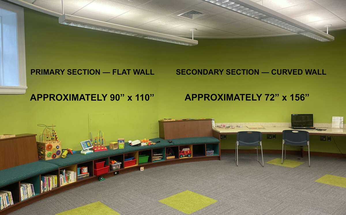 The Blackstone Library is seeking muralists for the Children's Room.