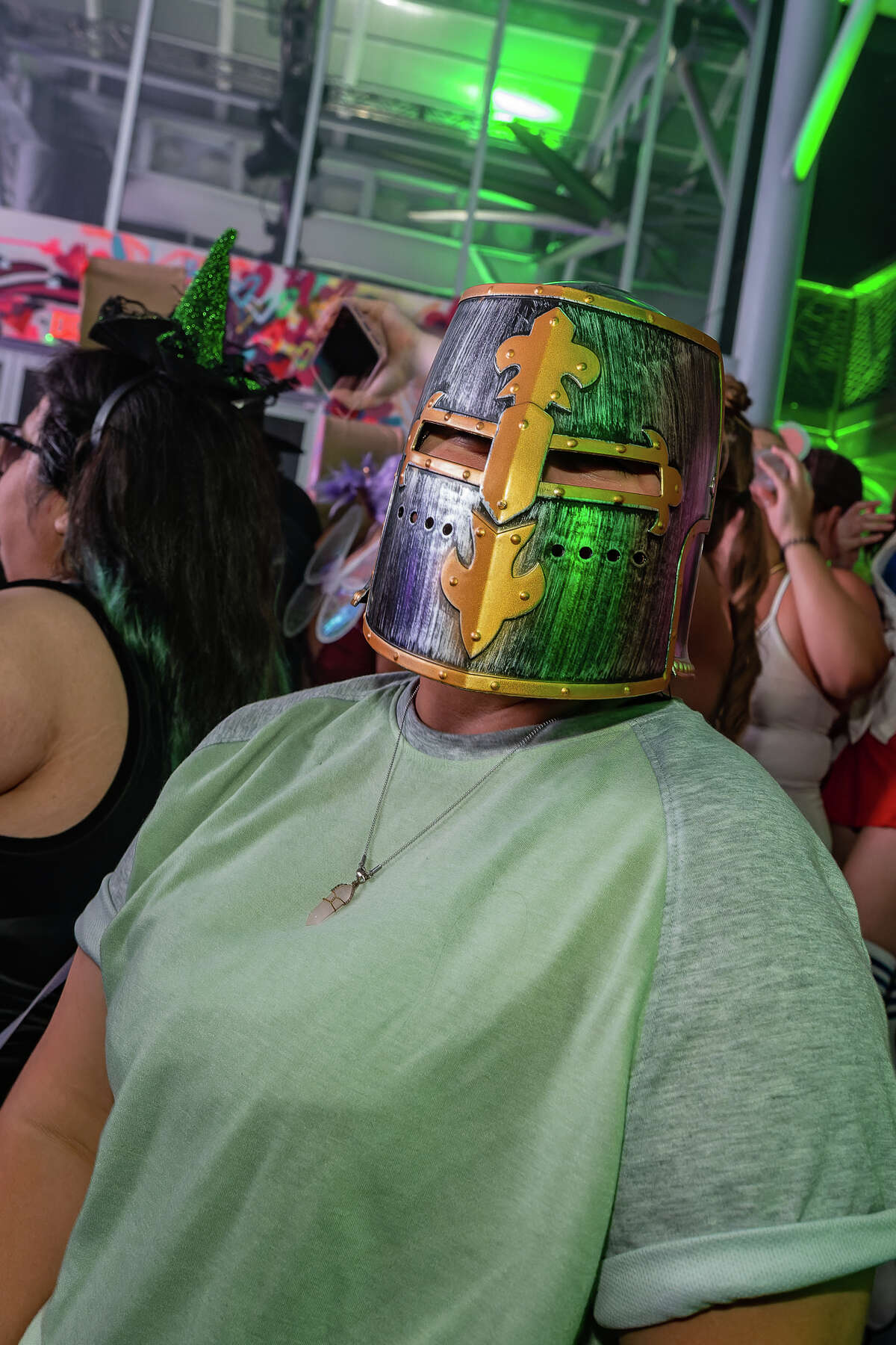 Rise Rooftop hosted a 'Shrek'-themed rave on Oct. 1 in Houston.