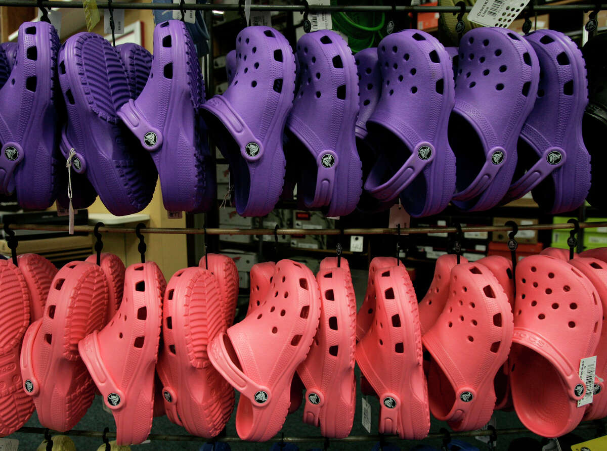 Footwear company Crocs launches a shoe giveaway open to enter from Saturday through Oct. 7.