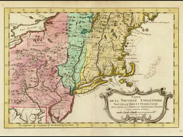 These historical maps of Connecticut show the state from 1685-1915