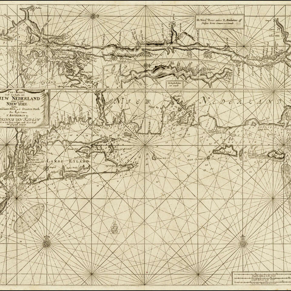 These historical maps of Connecticut show the state from 1685-1915