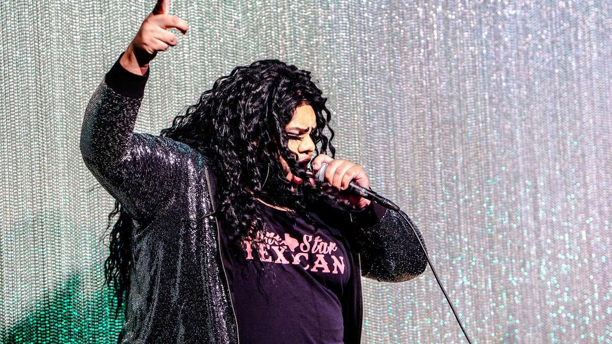 Aj Rivas often performs Selena songs and embodies a character named Yessica.