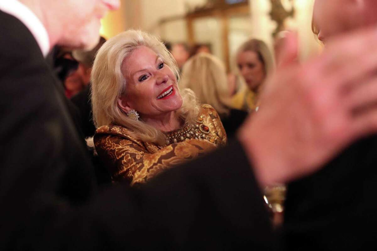 Dede Wilsey, shown at an SF Opera cocktail hour, is a major donor to ballot measures and candidates.