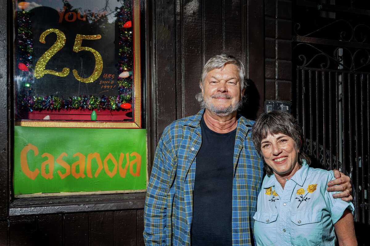 Don and Lanee Alan celebrate 25 years this year as the owners of the Casanova Lounge in San Francisco's Mission District, as seen on Monday, Sept. 19, 2022.