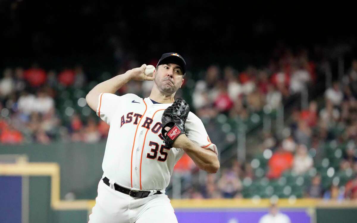 Justin Verlander faces his former team, Astros rout Tigers 17-4