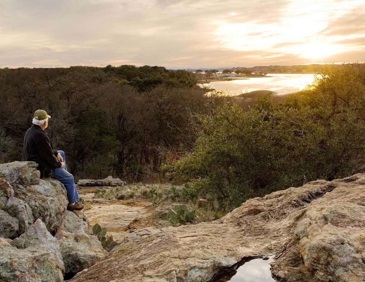 Sunsets are unadulterated magic at Inks Lake State Park outside of Burnet, Texas. The hikes and views there have made it a favorite spot of the Texas Hill Country.