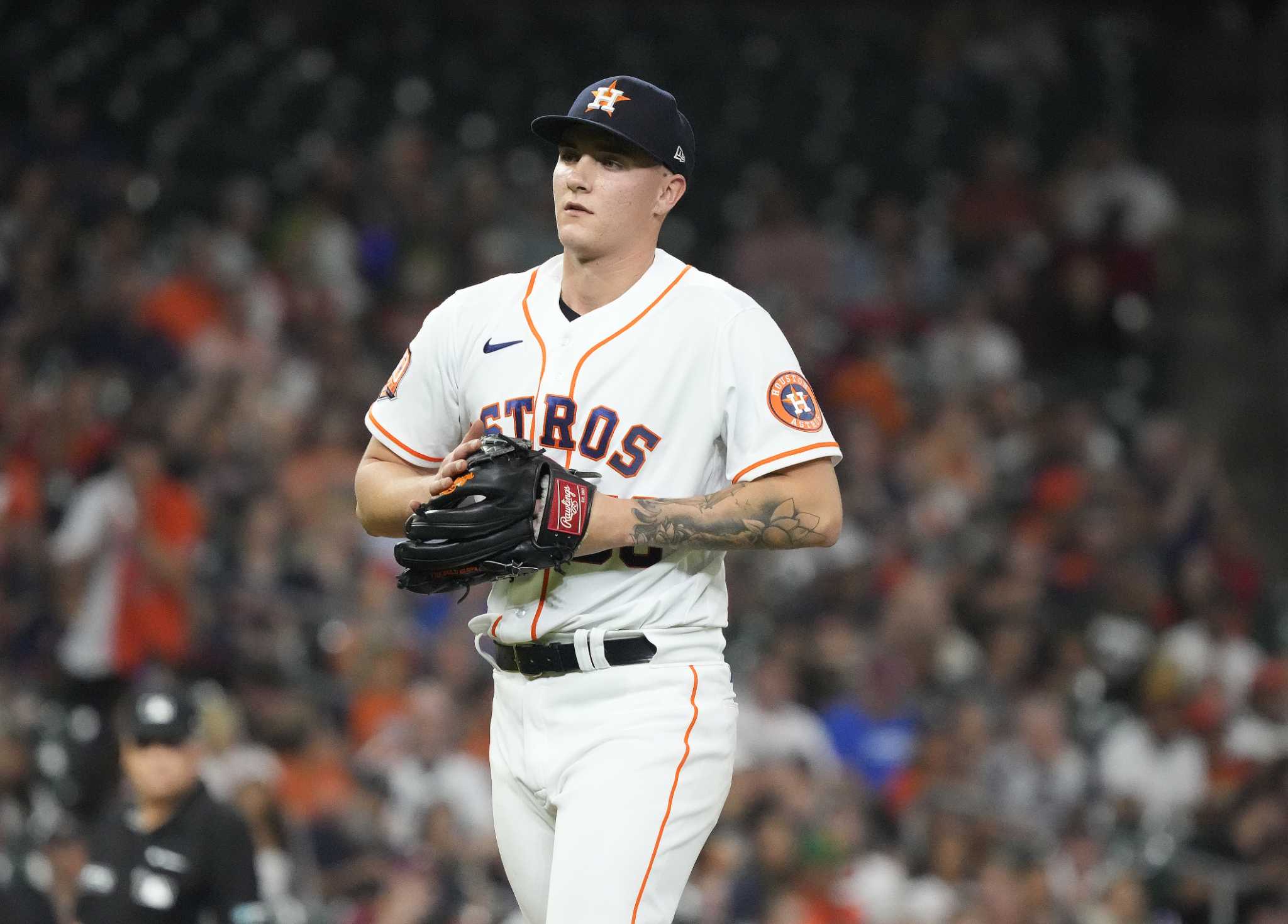 Houston Astros Rookie Hunter Brown makes playoff roster