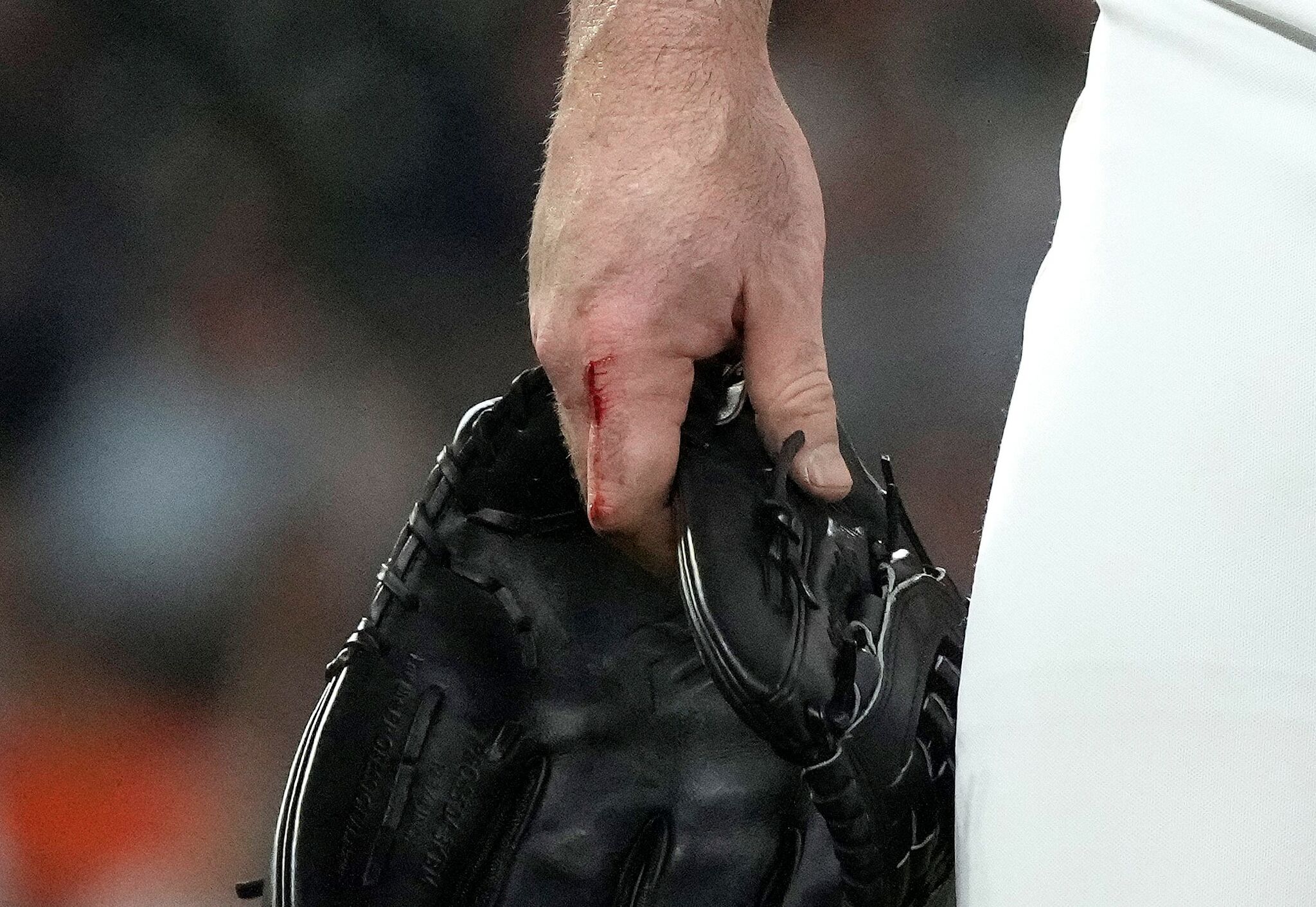 Blood on Justin Verlander's hand: What happened in Astros' 2023 debut