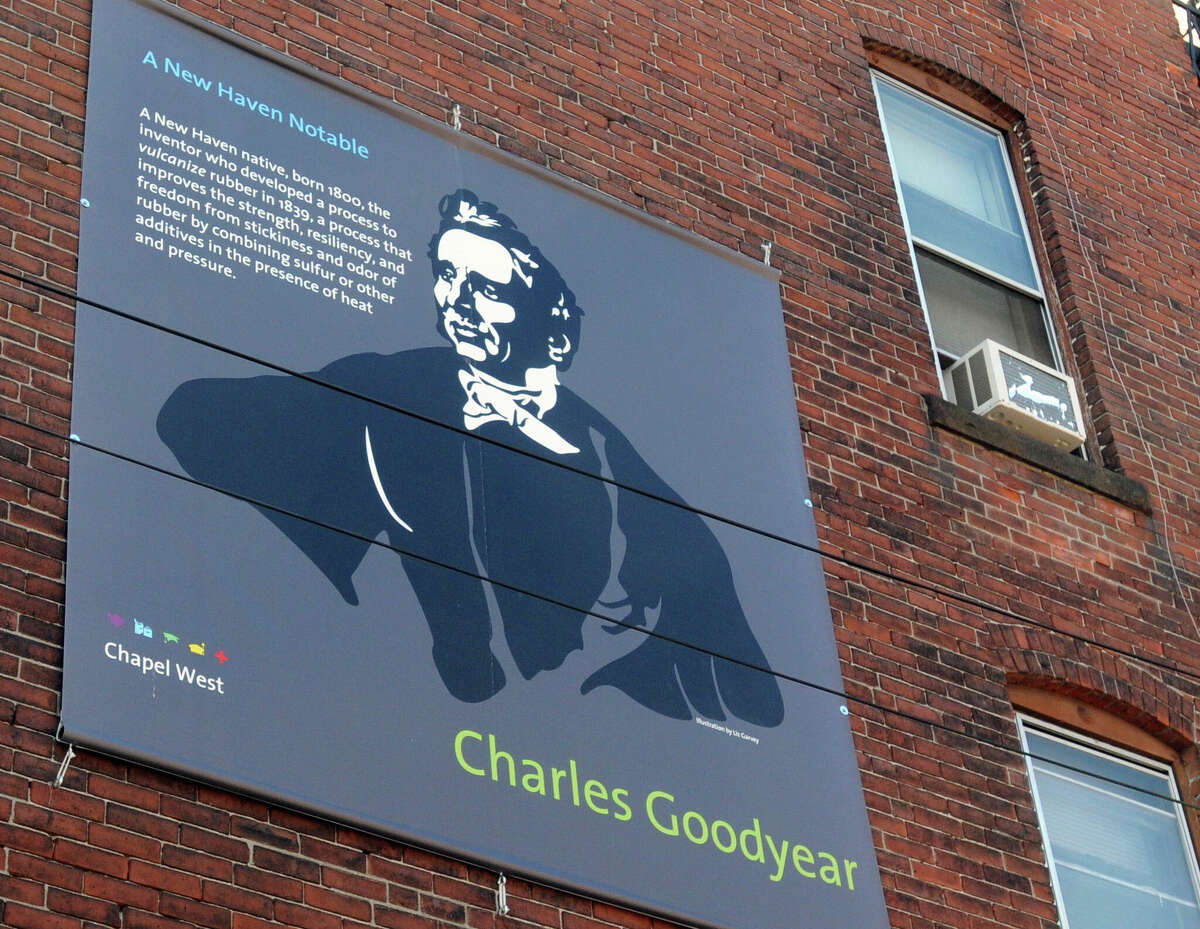 A portrait of Charles Goodyear in New Haven, Conn.