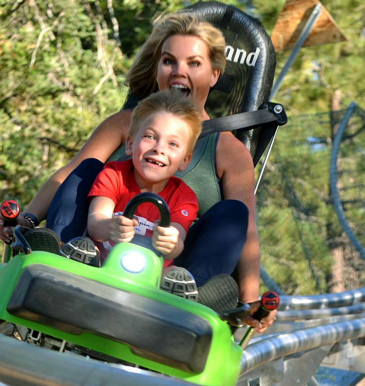 Aerie's Resort in Grafton has opened the first-ever alpine coaster in Illinois. A ribbon cutting ceremony for the 3,000-foot railed coaster is planned Oct. 11. in Grafton.