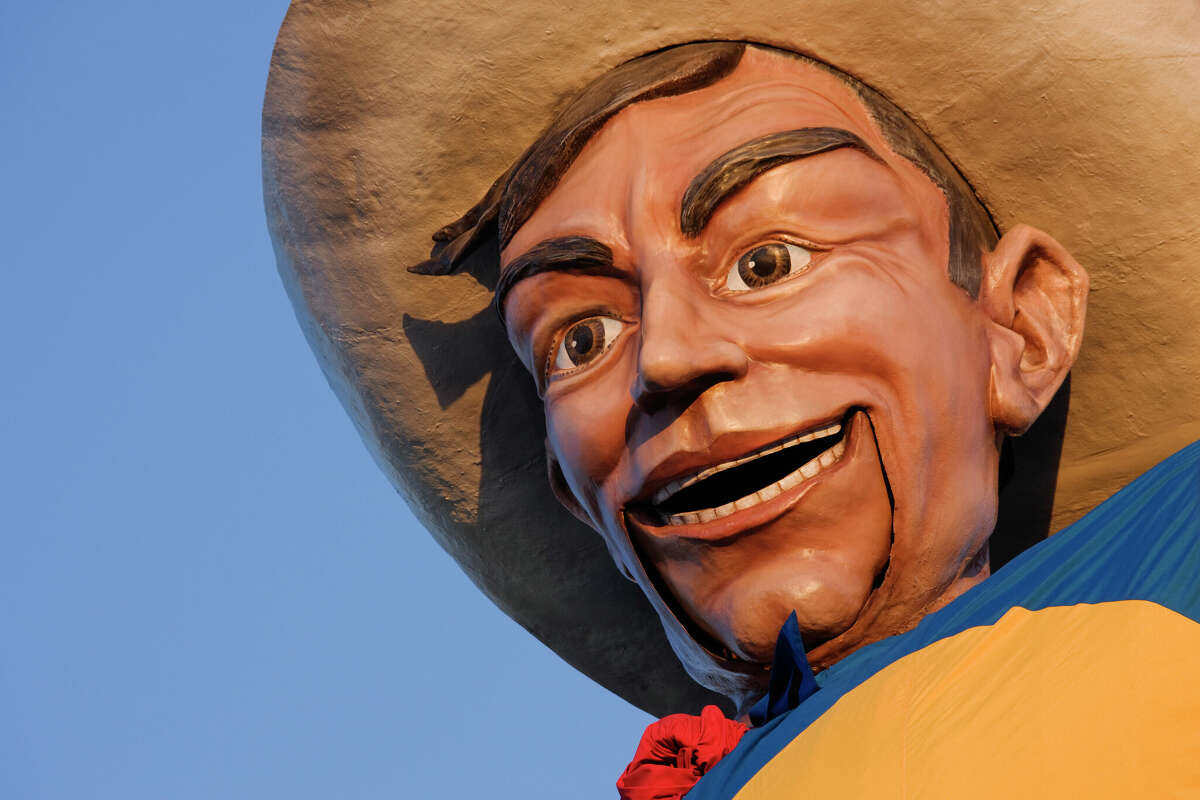 Big Tex continues to stand tall at the Texas State Fair after 70 years despite some changes along the way. 