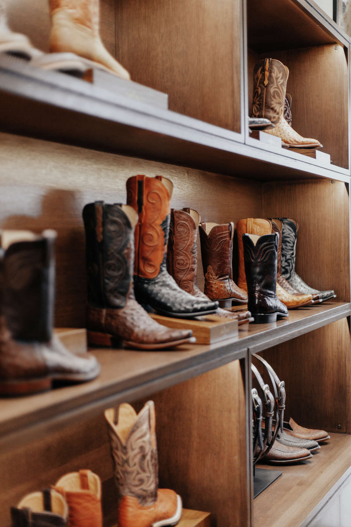 Lucchese, the storied Western company selling boots, shoes, apparel and accessories, has opened its first store in Midland at 2705 N. Big Spring St.