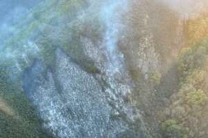 Fire breaks out on Mount Umunhum in Santa Clara County