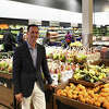 Tom Cingari Jr., vice president of Grade A Markets, in September 2022 in the newly renovated produce department of the grocery chain's ShopRite store on Connecticut Avenue in Norwalk, Conn.