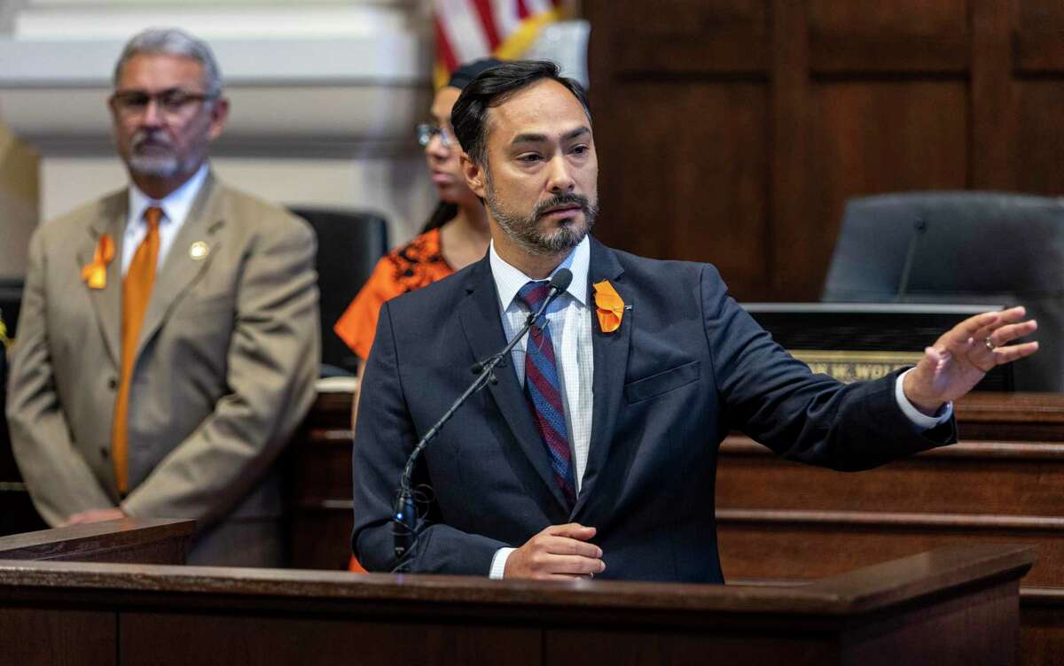 We recommend the incumbent, U.S. Rep. Joaquin Castro, photographed at a Bexar County press conference in June, in House District 20.