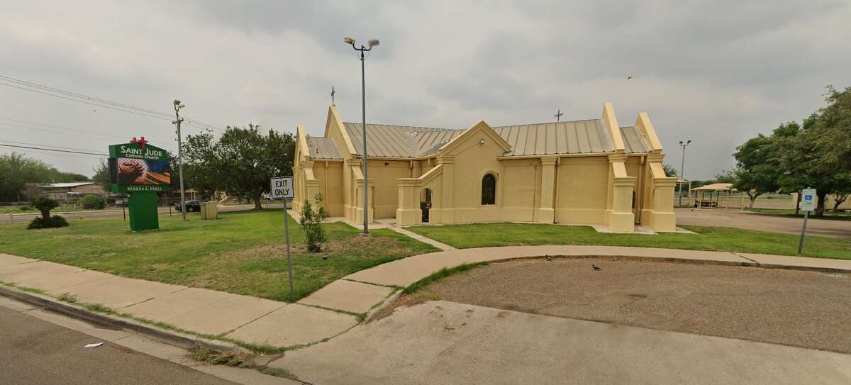 Pictured is the St. Jude Catholic Church at 2031 Lowry Road in Laredo. The site will receive a Gateway Clinic after a nearly $2 million earmark was announced Wednesday, Oct. 5, 2022.