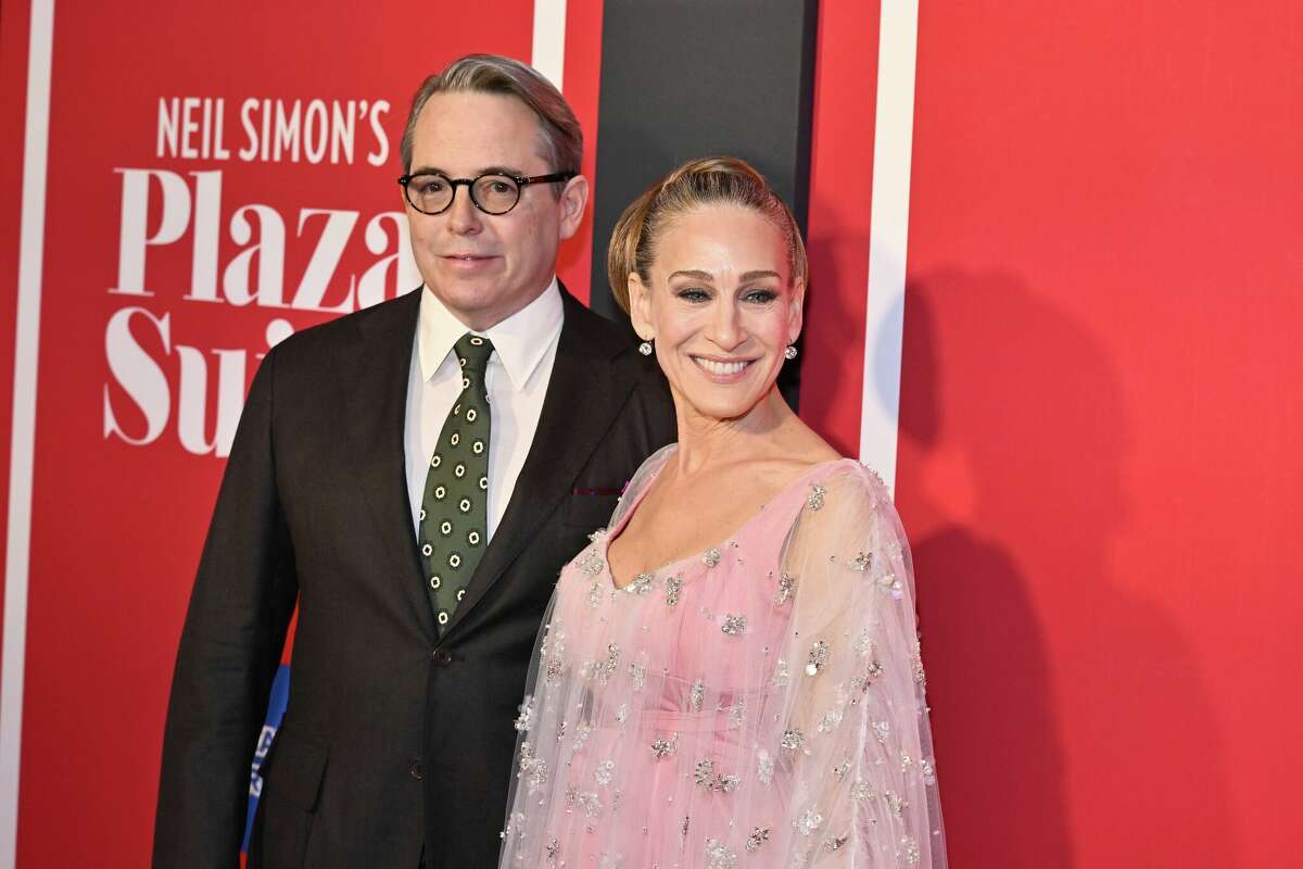 Matthew Broderick and Sarah Jessica Parker held a fundraiser for Beto O'Rourke in New York City.