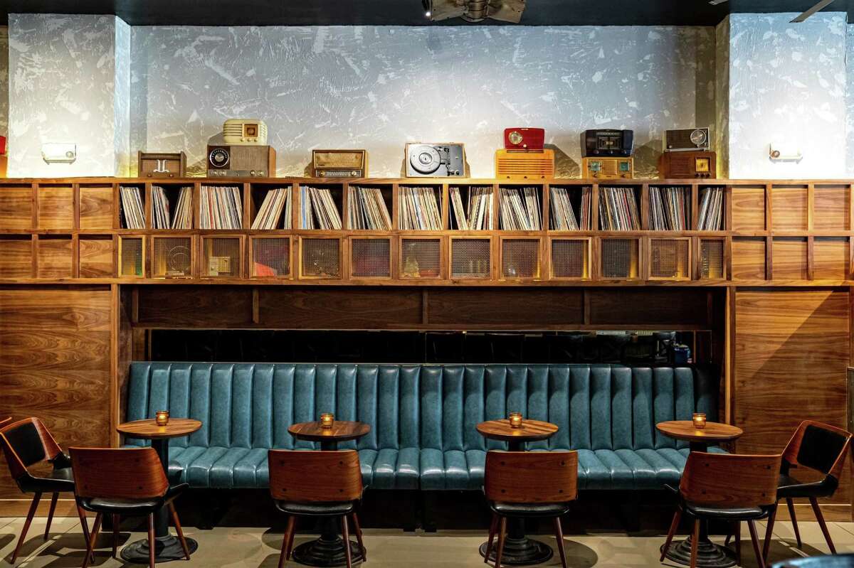 Inside Harlan records, a new Japanese-inspired listening bar in downtown San Francisco.