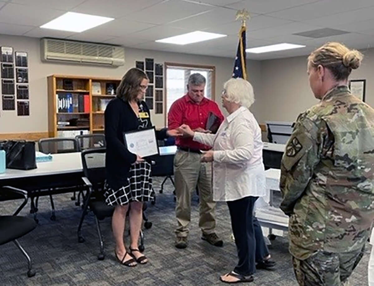 Centra Wellness Network employees receive award for national guard service
