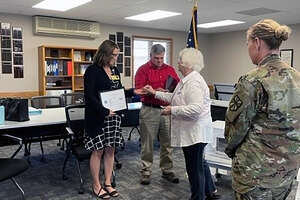 Centra Wellness Network employees receive awards for military service